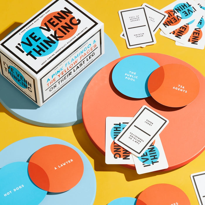 I've Venn Thinking Venn Diagram Party Card Game