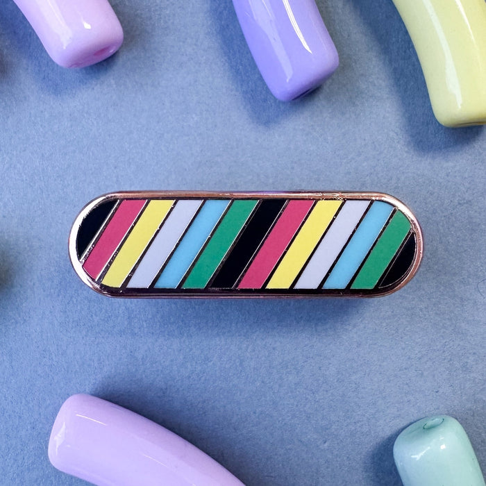 Pride Plaque Enamel Pin - Choose Your Favorite