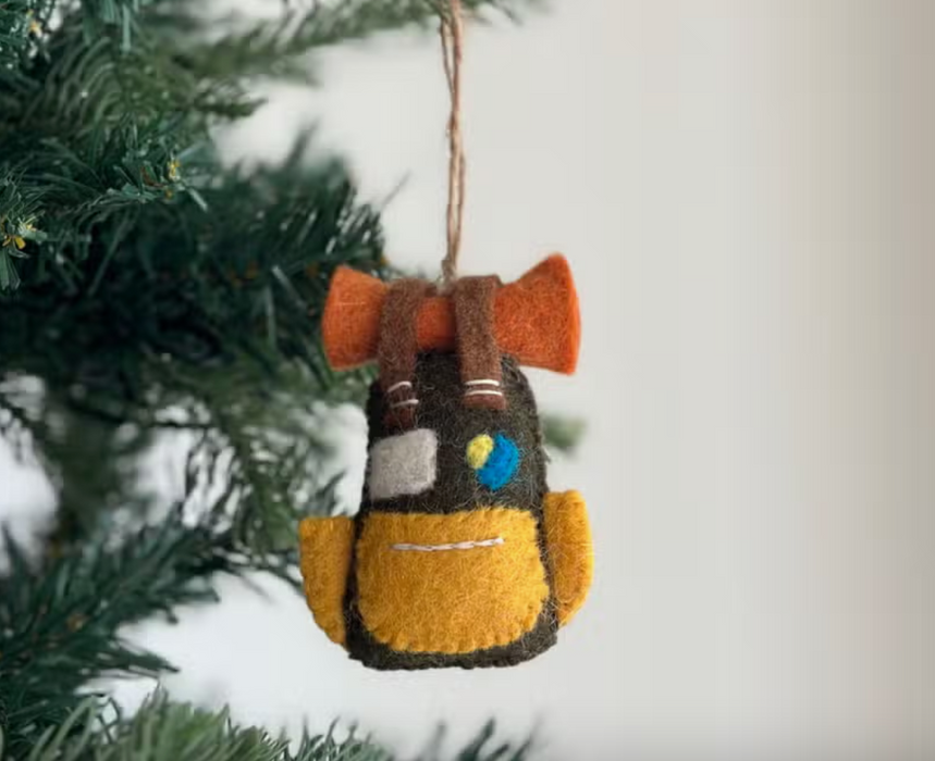 Felt Backpack Ornament