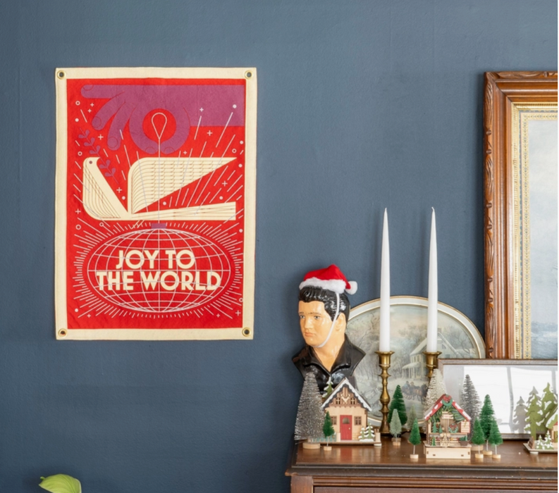 Joy To The World Camp Flag