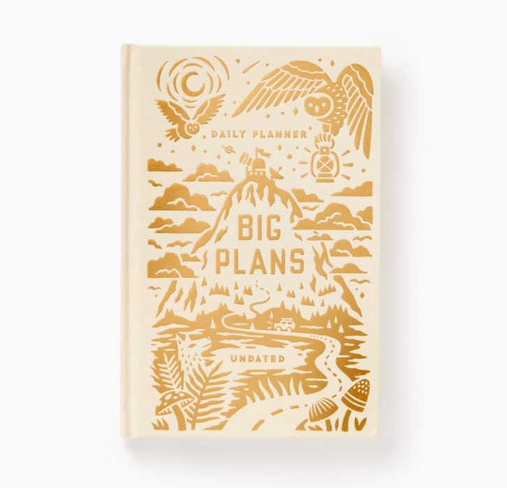 Big Plans Undated Daily Planner