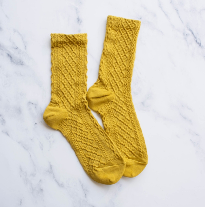 Honeycomb Socks - Four Colors To Choose From