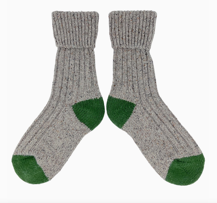 Lambswool & Silk Blend Socks - Choose Your Favorite Color