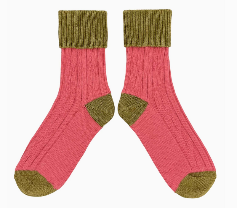 Cashmere Blend Slouch Socks - Choose Your Favorite Color