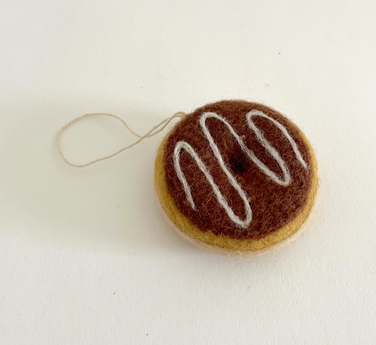 Hand-Felted Donut Ornaments - Choose Your Favorite!