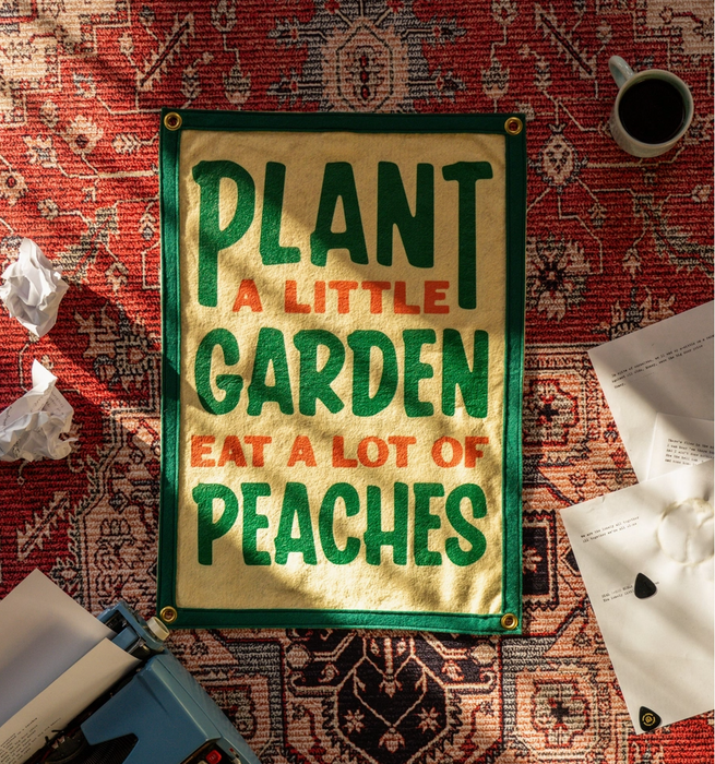 Plant A Little Garden Camp Flag