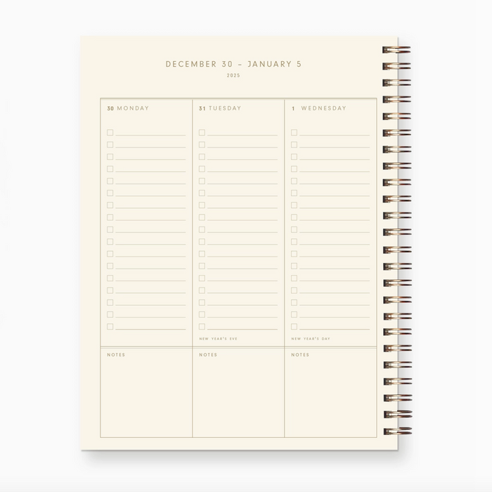 2025 Weekly Planner