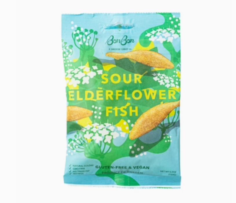 Sour Elderflower Swedish Fish