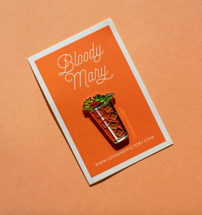 Enamel Lapel Pins - Bloody Mary