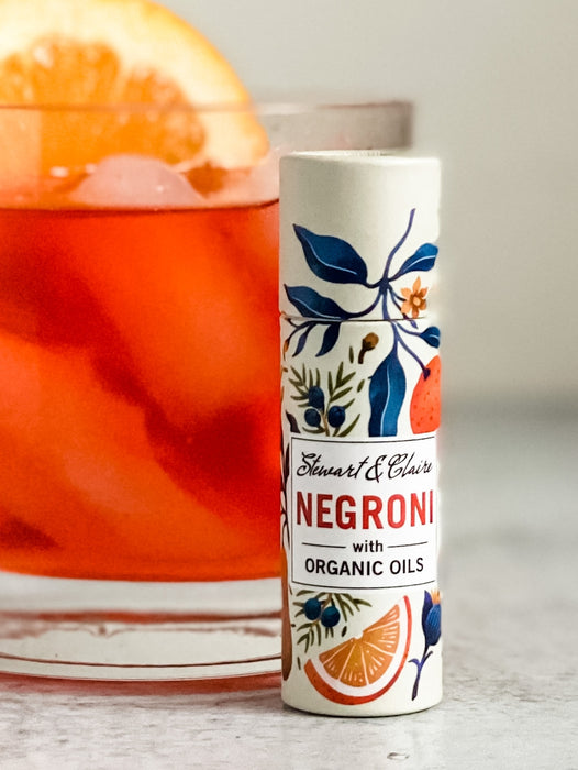 Negroni Scented Lip Balm in Paper Tube