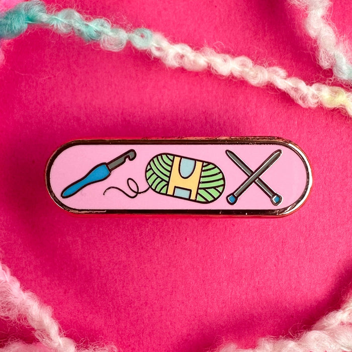 Personality Plaque Enamel Pin - Choose Your Favorite