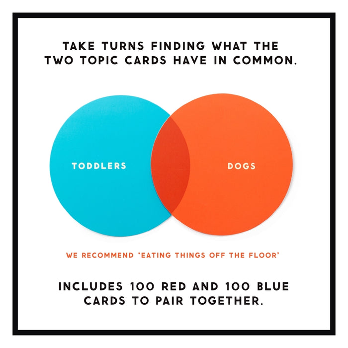 I've Venn Thinking Venn Diagram Party Card Game