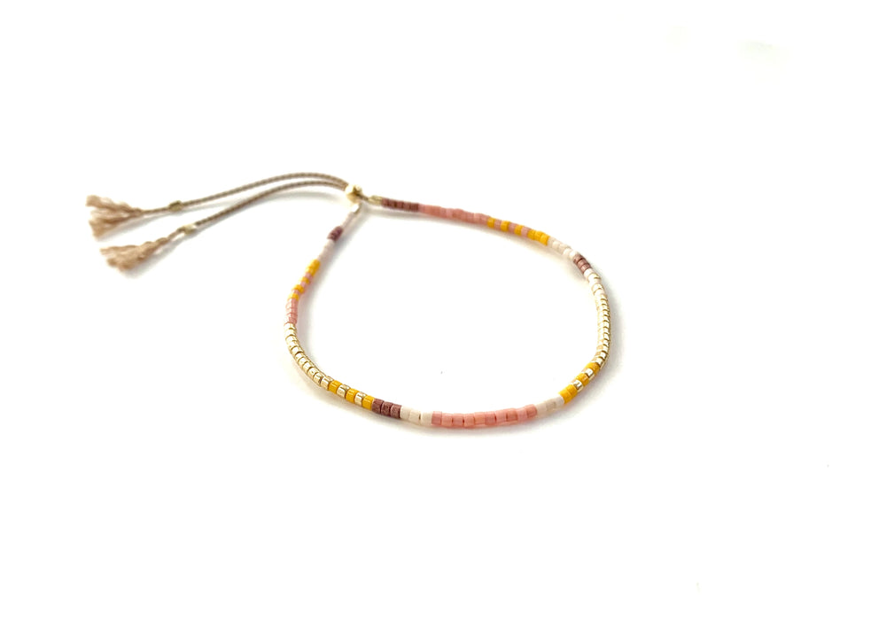 Beaded Bracelet in Sunrise