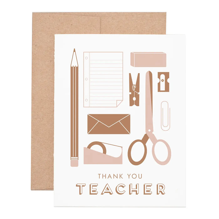 Teacher Appreciation Card