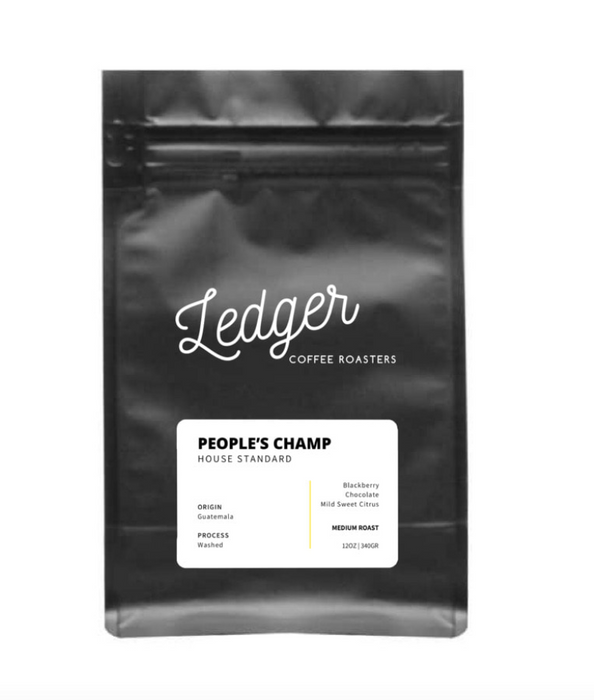 People's Champ - Medium Roast Whole Coffee Beans