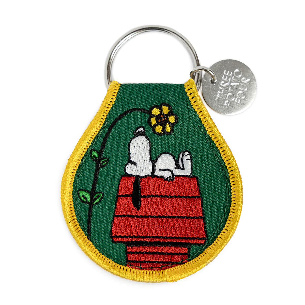 Three Potato Four Snoopy Patch Keychain | Various Styles | Peanuts | Grasshopper Goods Doghouse